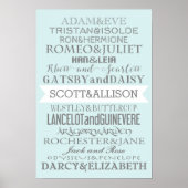 Romance Couples Custom Poster - WÄHLEN SIE IHRE FA (Vorne)