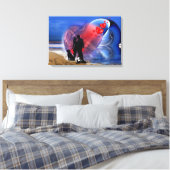 Romance Decor Leinwanddruck (Insitu (Schlafzimmer))