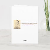 "Romance Geblüht" Dankeskarte (Rückseite)