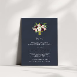 Romance Guest Information Card Begleitkarte