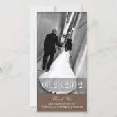 ROMANCE IN BROWN | DANKE, DASS DU KARTE (Vorderseite)