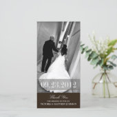 ROMANCE IN SCHWARZ | DANKE, DASS DU KARTE (Stehend Vorderseite)