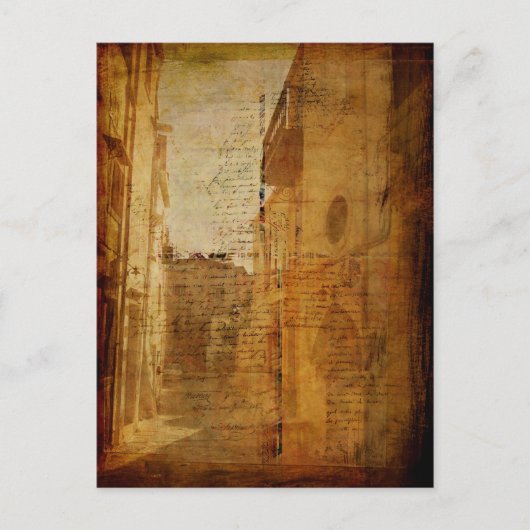 Romance in Stone Postkarte (Vorderseite)