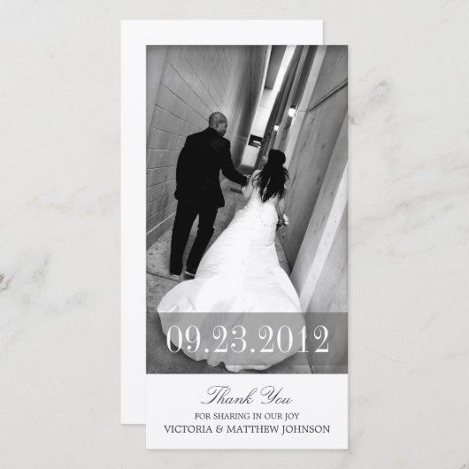 ROMANCE IN WEISS | DANKE, DASS DU KARTE (Vorne/Hinten)