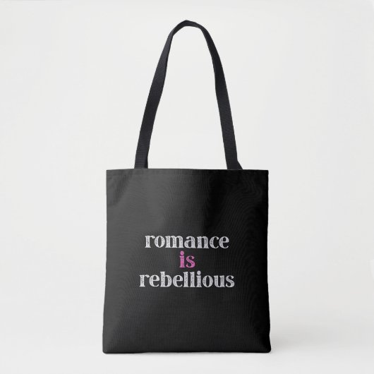 Romance ist rebellische Tote Tag Tasche (Vorderseite)