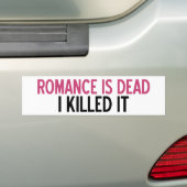 Romance ist tot autoaufkleber (Auf Auto)