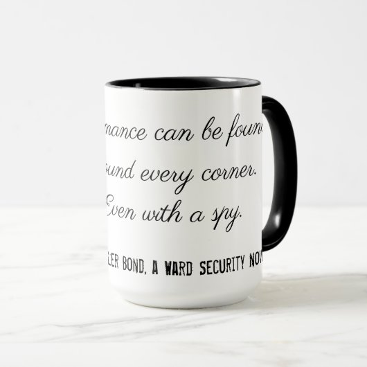 Romance mit einer Spions-Tasse Tasse (VorderseiteRechts)