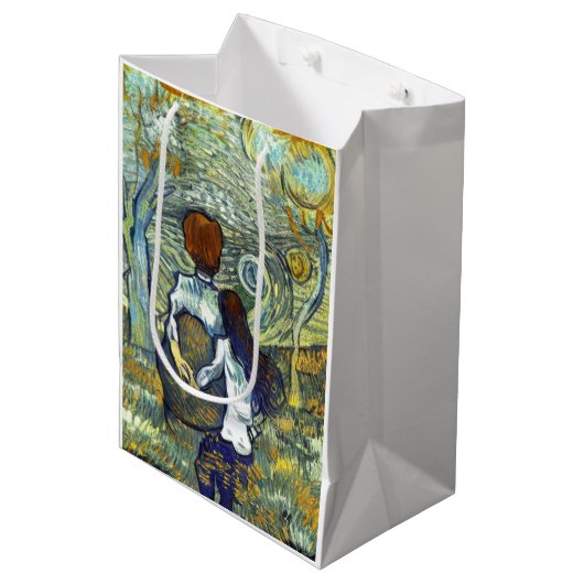 ROMANCE MITTLERE GESCHENKTÜTE (Vorderseite Schrägansicht)