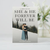 Romance Novel Ankündigung Datum freihalten (Stehend Vorderseite)