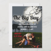 Romance Novel Style Einladung (Vorderseite)