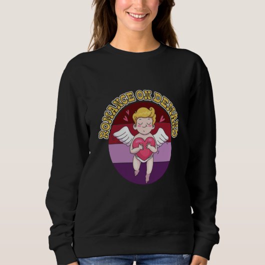 Romance on demand makes people fall in love cupid' sweatshirt (Vorderseite)