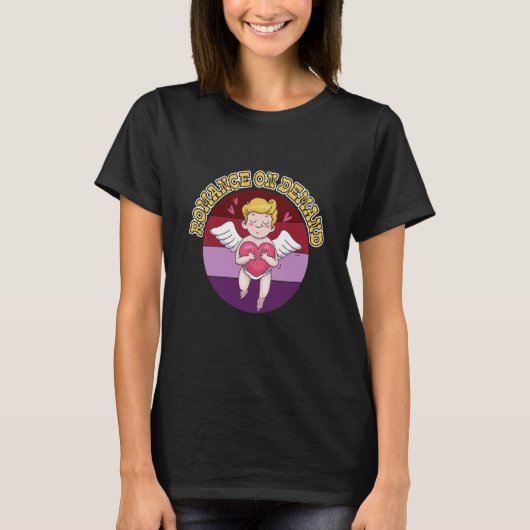 Romance on demand makes people fall in love cupid' T-Shirt (Vorderseite)
