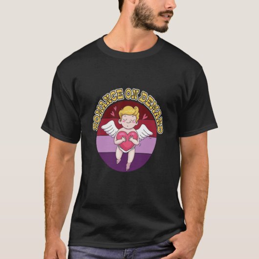 Romance on demand makes people fall in love cupid' T-Shirt (Vorderseite)
