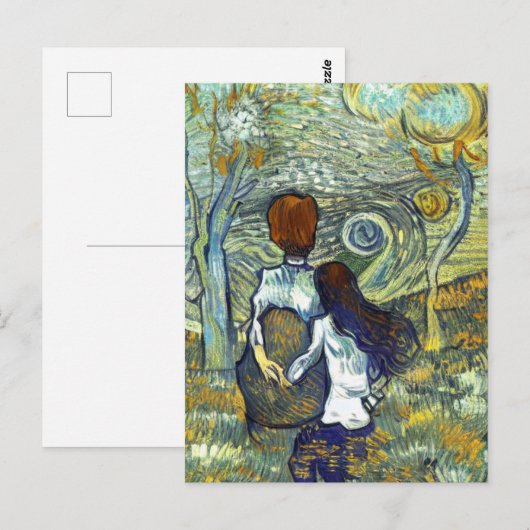 ROMANCE POSTKARTE (Vorne/Hinten)