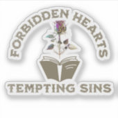 Romance Reader Booksticker Aufkleber (Vorderseite)