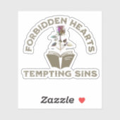 Romance Reader Booksticker Aufkleber (Blatt)