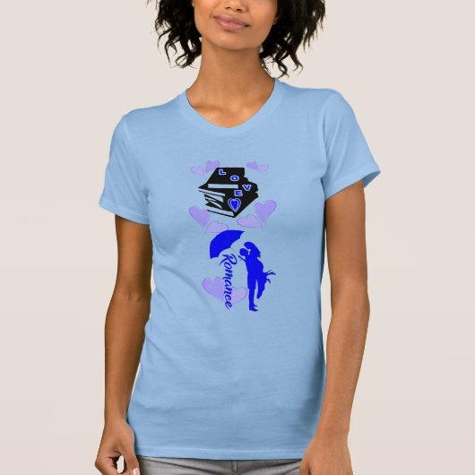 Romance (Regenschirm) T-Shirt (Vorderseite)