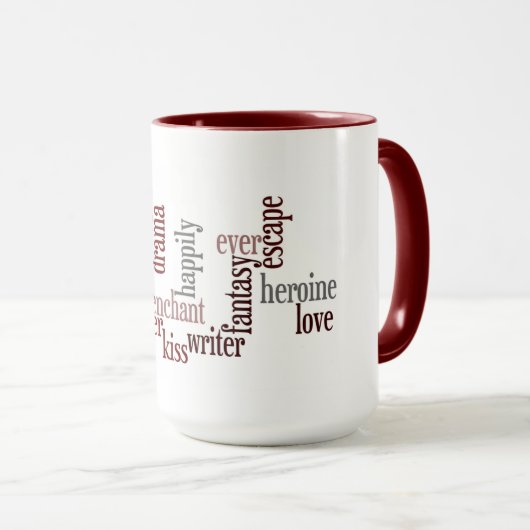Romance Roman-Tasse Tasse (VorderseiteRechts)