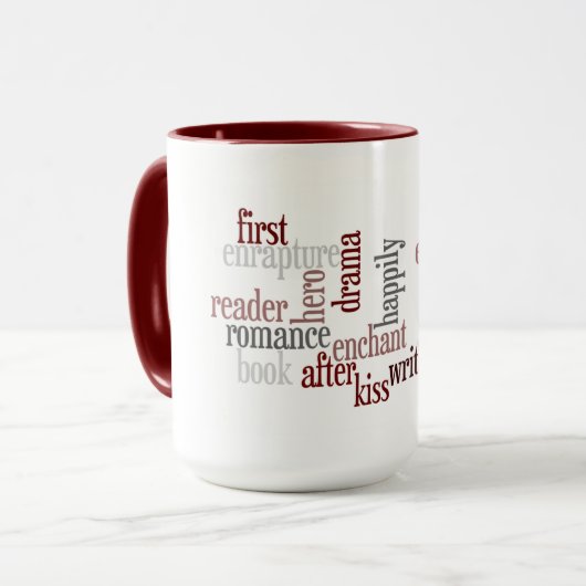Romance Roman-Tasse Tasse (Vorderseite Links)