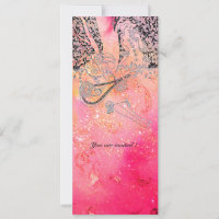 ROMANCE/ROMANTISCHE LIEBER IN PINK FUCHSIA GLITZER