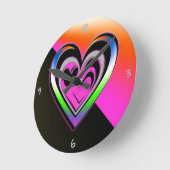 Romance Round Clock Runde Wanduhr (Winkel)
