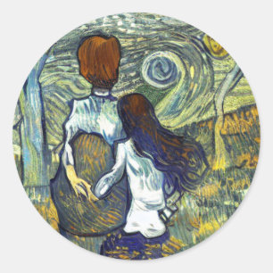 ROMANCE RUNDER AUFKLEBER