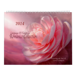 Romance Sammlungs-Blumenkunst-Kalender 2014 Kalender