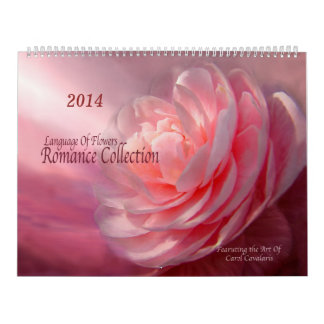 Romance Sammlungs-Blumenkunst-Kalender 2014 Kalender