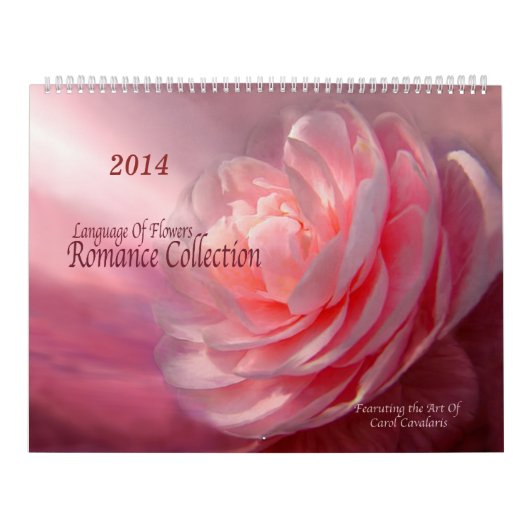 Romance Sammlungs-Blumenkunst-Kalender 2014 Kalender (Titelbild)