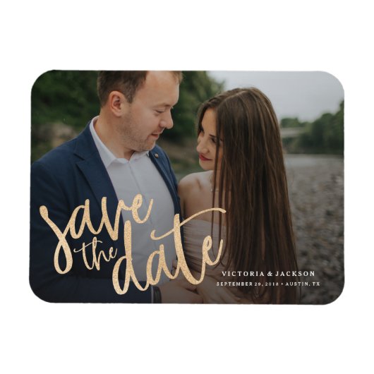 Romance speichern das Datumsfenster Magnet (Horizontal)