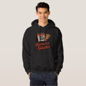 Romance = Takeout | Funny Pizza Date Night Design  Hoodie (Vorne ganz)