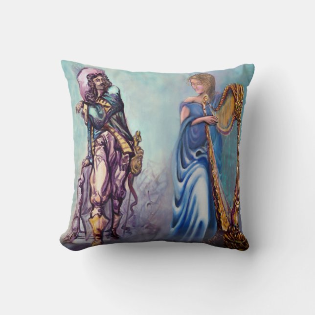 Romance Throw Pillow Kissen (Vorderseite)