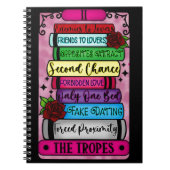 Romance Tropes Tarot Notebook Notizblock (Vorderseite)