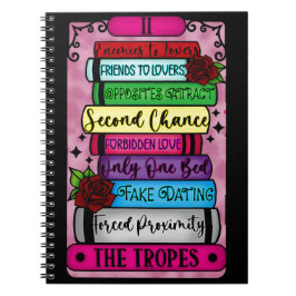 Romance Tropes Tarot Notebook Notizblock