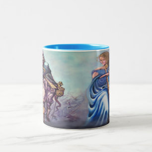 Romance Two-Tone-Kaffee-Tasse Zweifarbige Tasse
