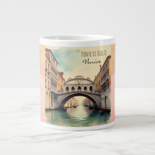 Romance Unter dem Schatten der Ponte di Rialto Jumbo-Tasse