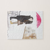 Romance Valentine's Day romantisches Paar Puzzle (Horizontal)