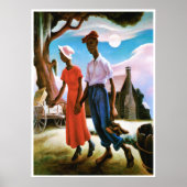 Romance von Thomas Hart Benton Poster (Vorne)
