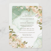 Romance Wedding Einladung (Vorne/Hinten)