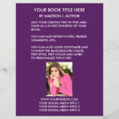 Romance Writer Book Cover | Autor Foto Back Flyer (Hinten)