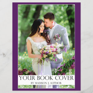 Romance Writer Book Cover   Autor Foto Back Flyer