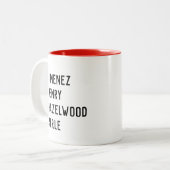 Romance Writers Tasse (Vorderseite Links)