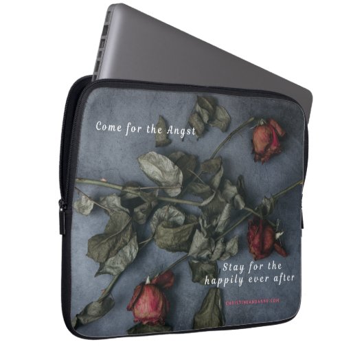 RomanceBookSleeve Laptopschutzhülle (Vorne Rechts)