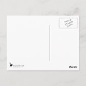 Romancing Swans Postcard Postkarte (Rückseite)