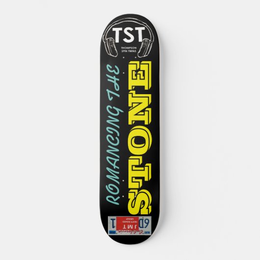 ROMANCING THE STONE Skateboard (Vorderseite)