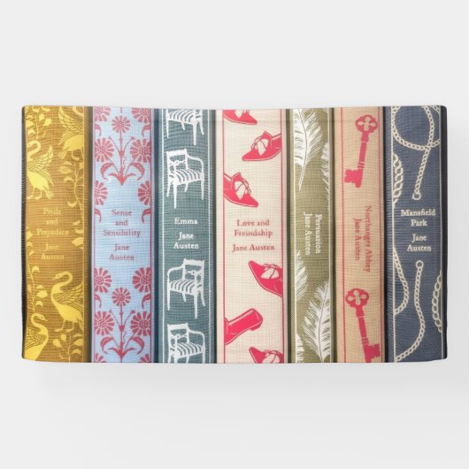 Romane von Jane Austen Banner (Horizontal)