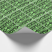 Romanes Eunt Domus, Latin Graffiti Geschenkpapier (Ecke)