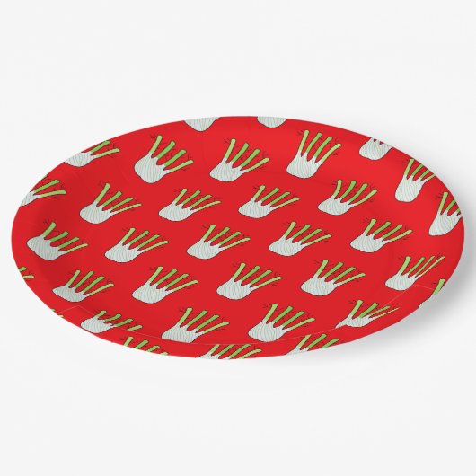 Romanesco Pappteller (Schrägansicht)