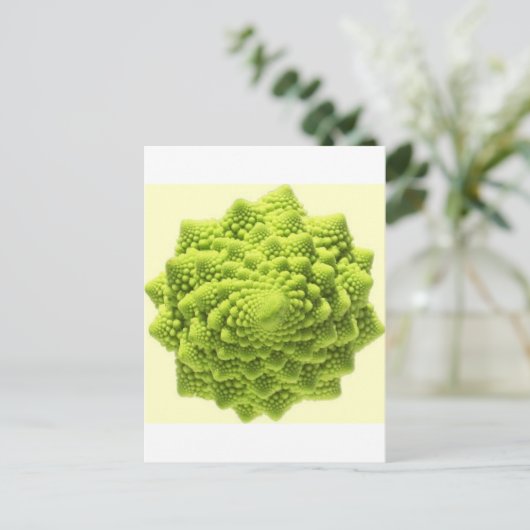 romanesco-phi postkarte (Stehend Vorderseite)