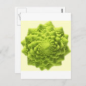 romanesco-phi postkarte (Vorne/Hinten)